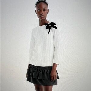 J.Crew Double Bow Sweatshirt